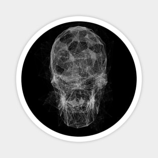 linear skull Magnet